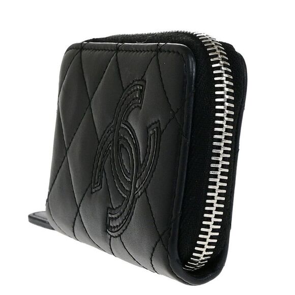Chanel Black Leather Wallet  (Pre-Owned) - Picture 9 of 12
